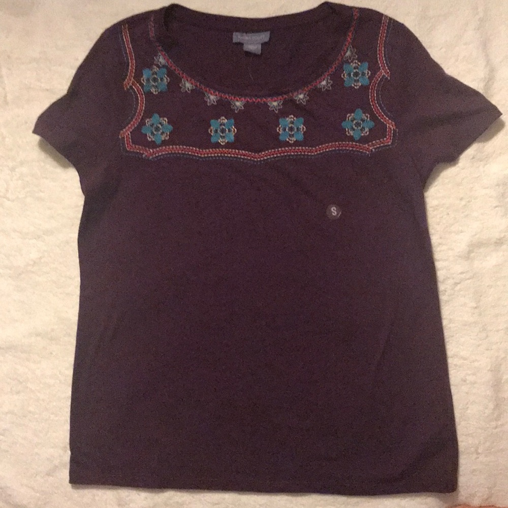 Short sleeve Laura Scott purple